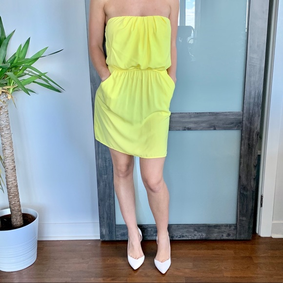 Summer yellow dress - Picture 1 of 2